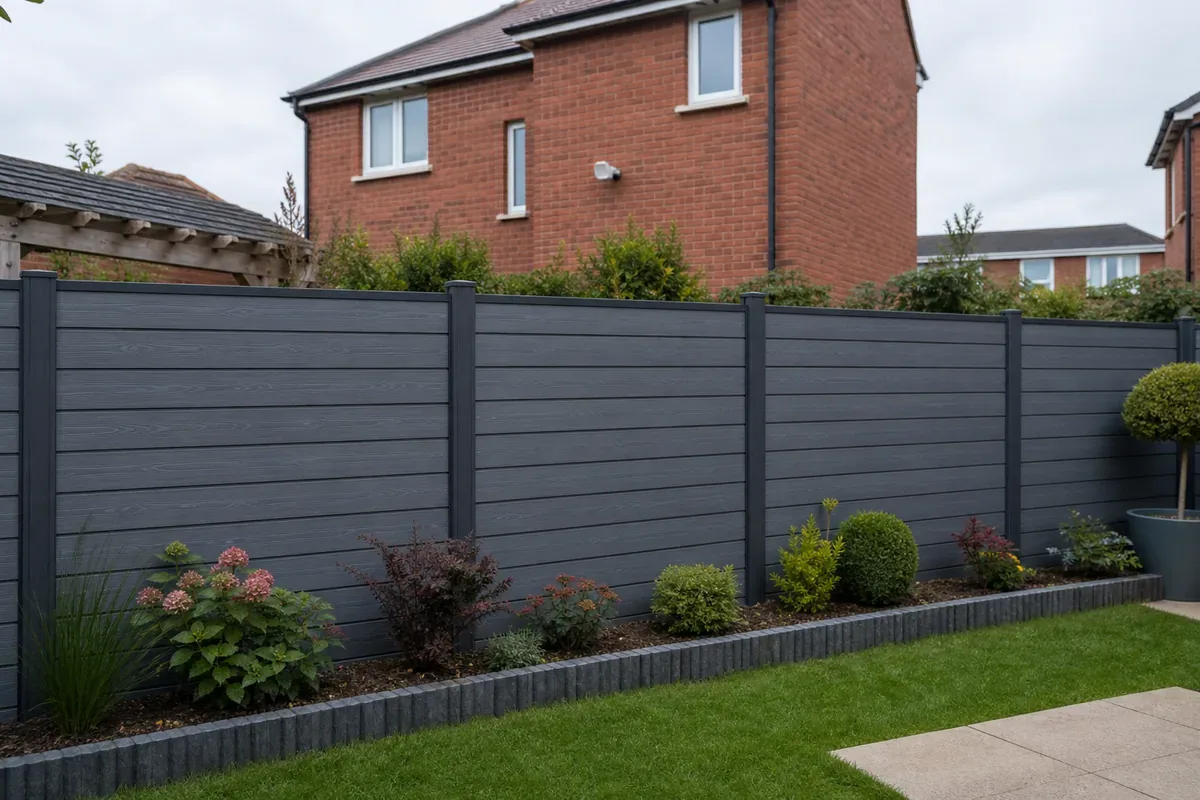 Low maintenance composite fencing in Wakefield